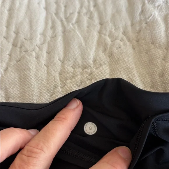 Lululemon black fast and free leggings - Picture 3 of 3